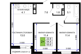 продается 3-х квартира 