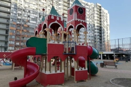Двухкомнатная с большой кухней